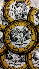 West Virginia Likes to Party- Stickers